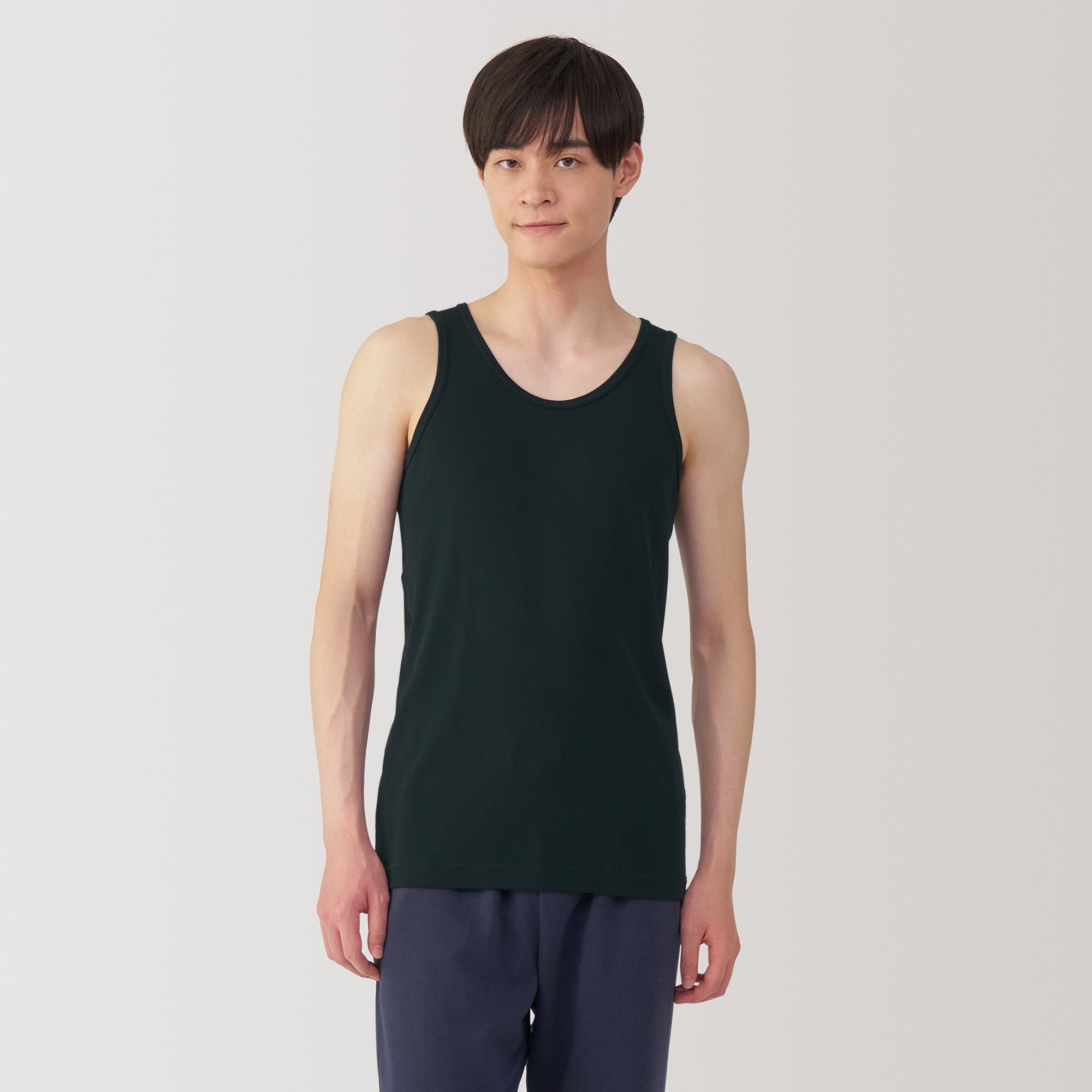 Men's Moisture-Wicking Cotton Tank Top