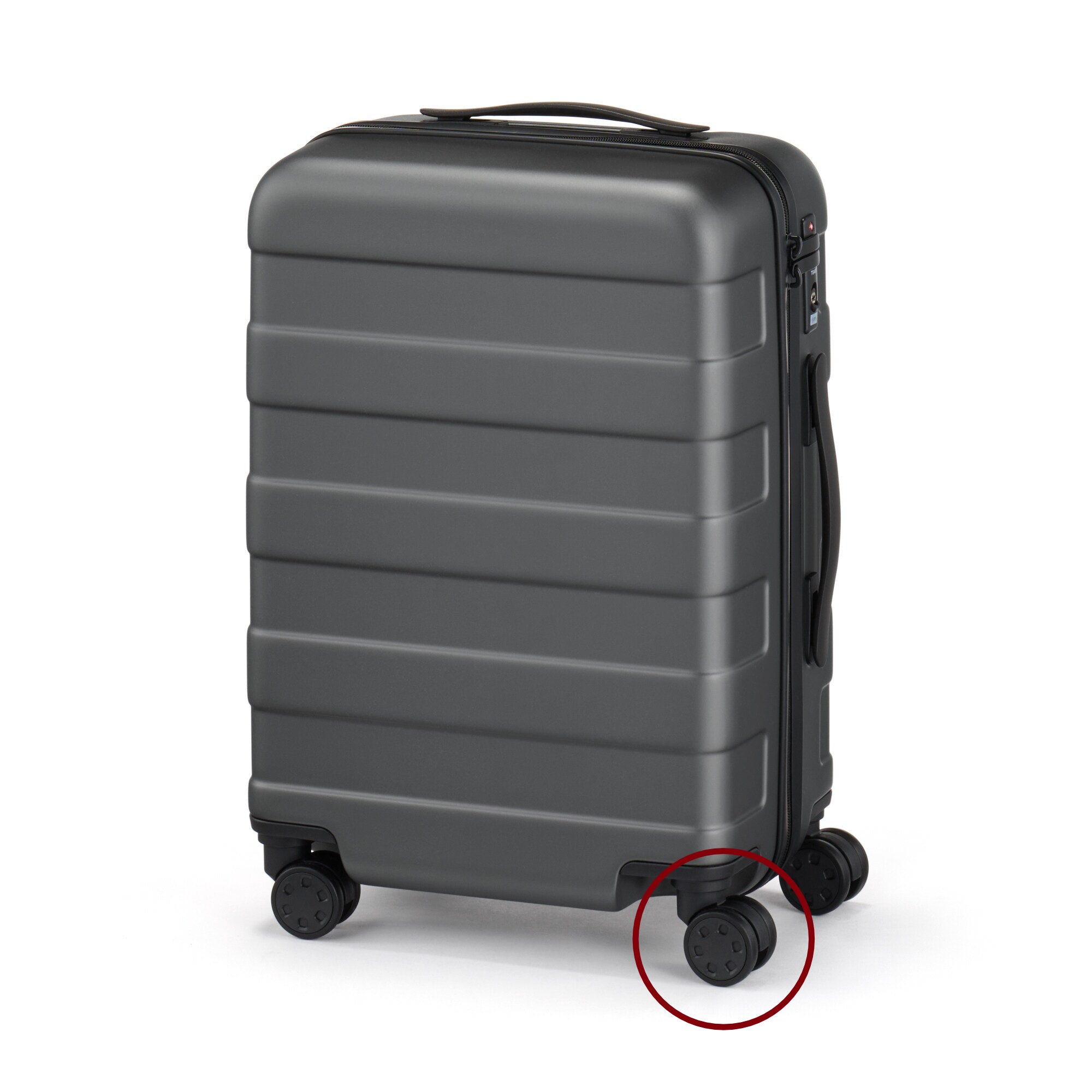 Front Left Caster for Hard Shell Suitcase