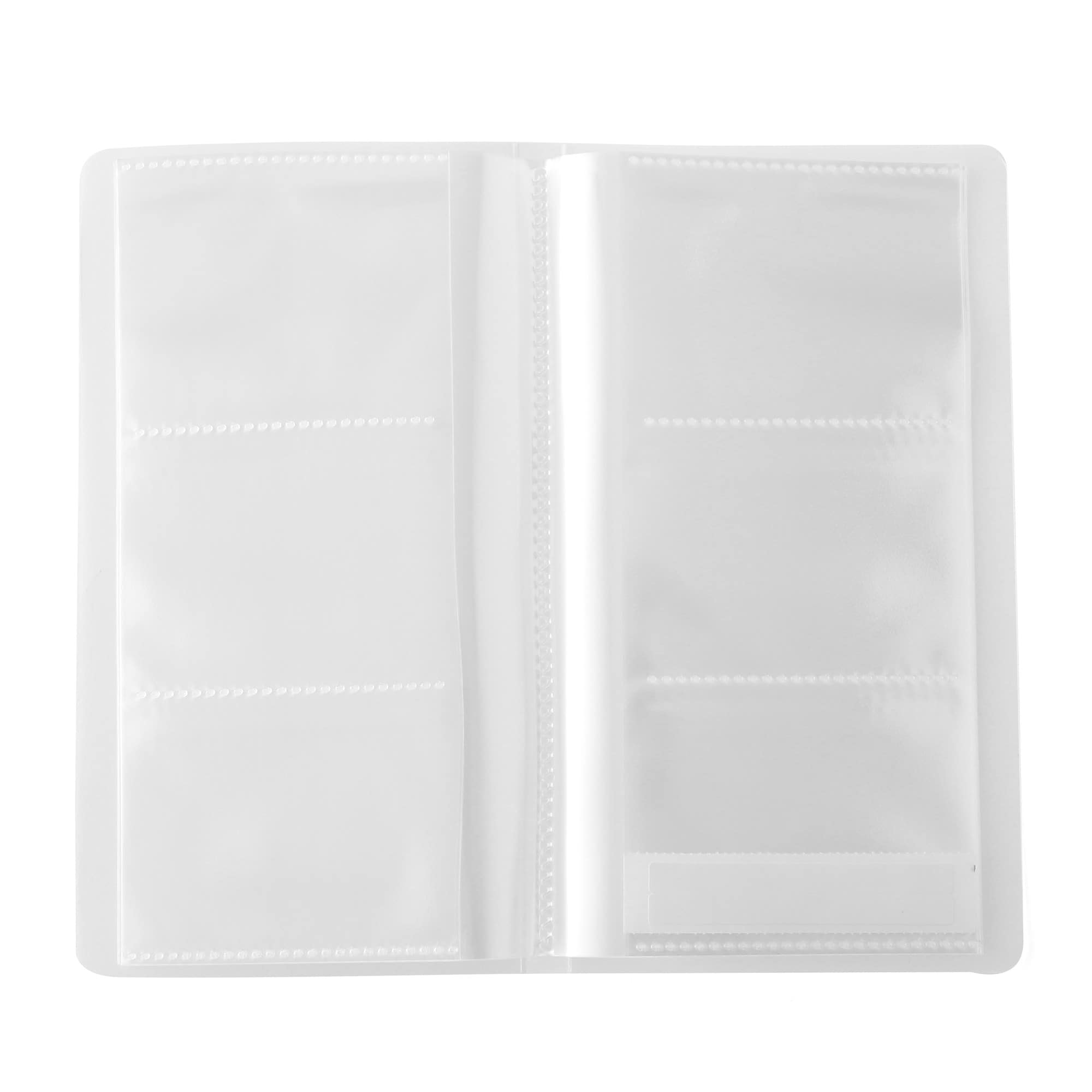 Polypropylene Card Holder Side Opening 60 Pockets