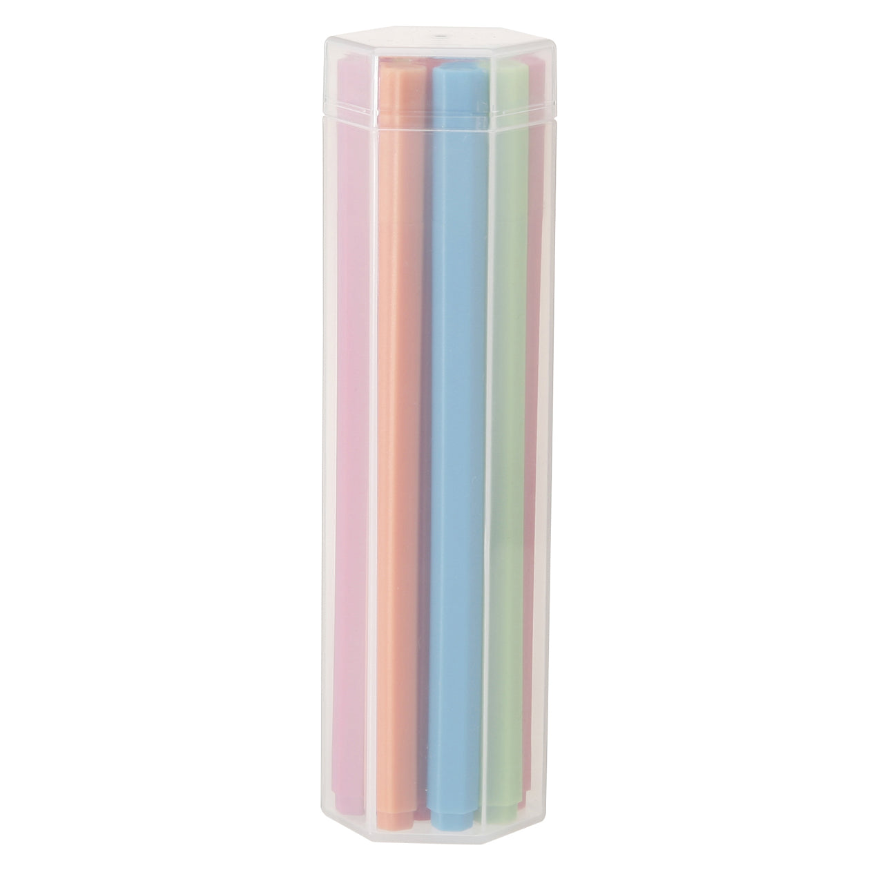 Hexagonal Water-Based Marker Pen - 10 Colour Set