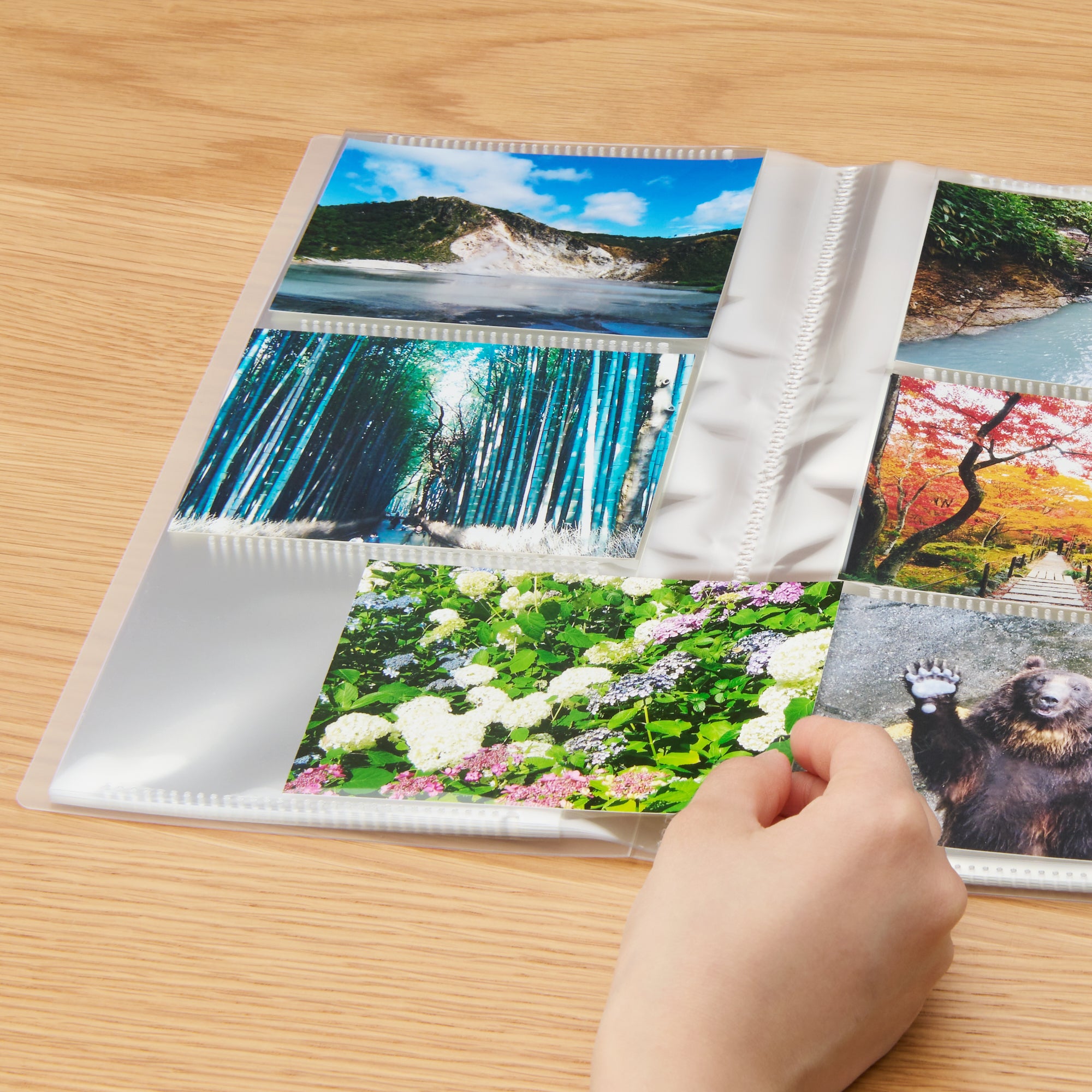 Polypropylene High Transparency Photo Album 3 Rows