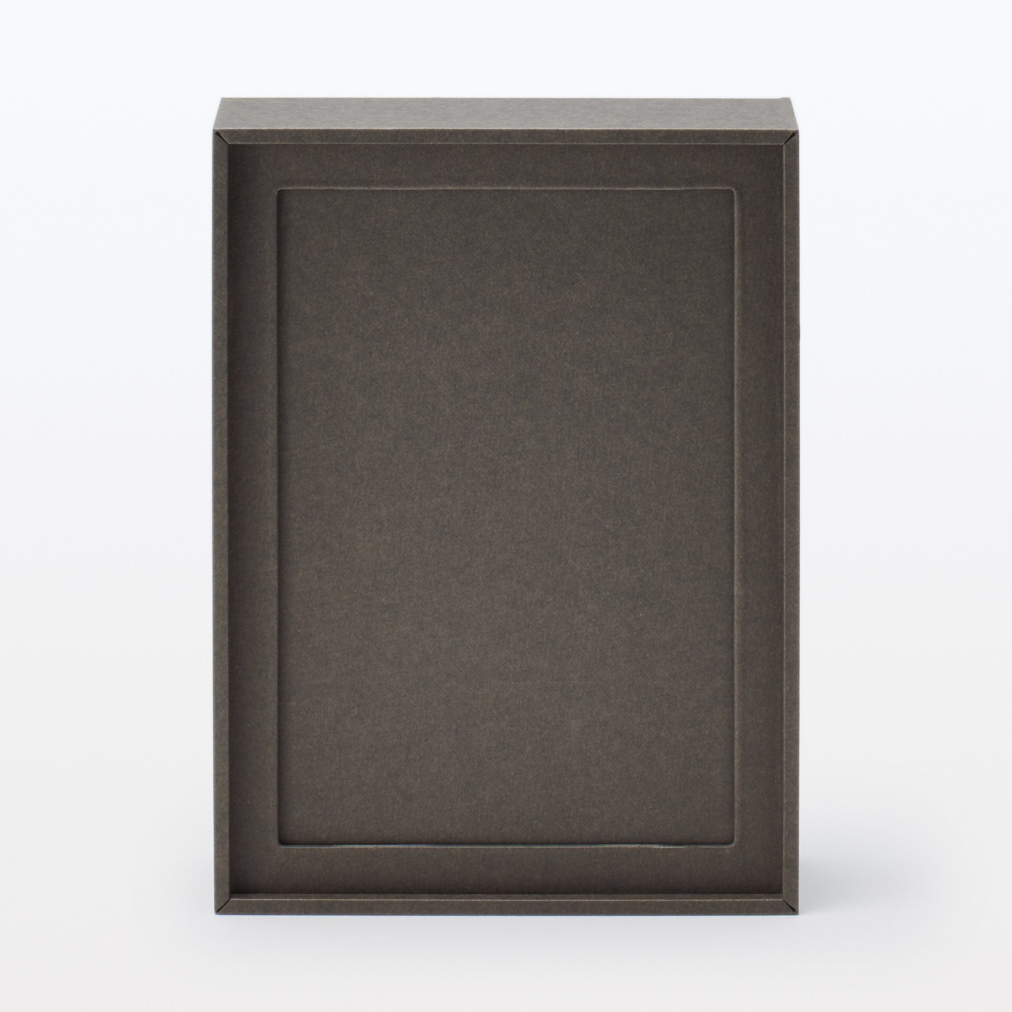 2-in-1 Photo Frame & Postcard Case - Dark Grey