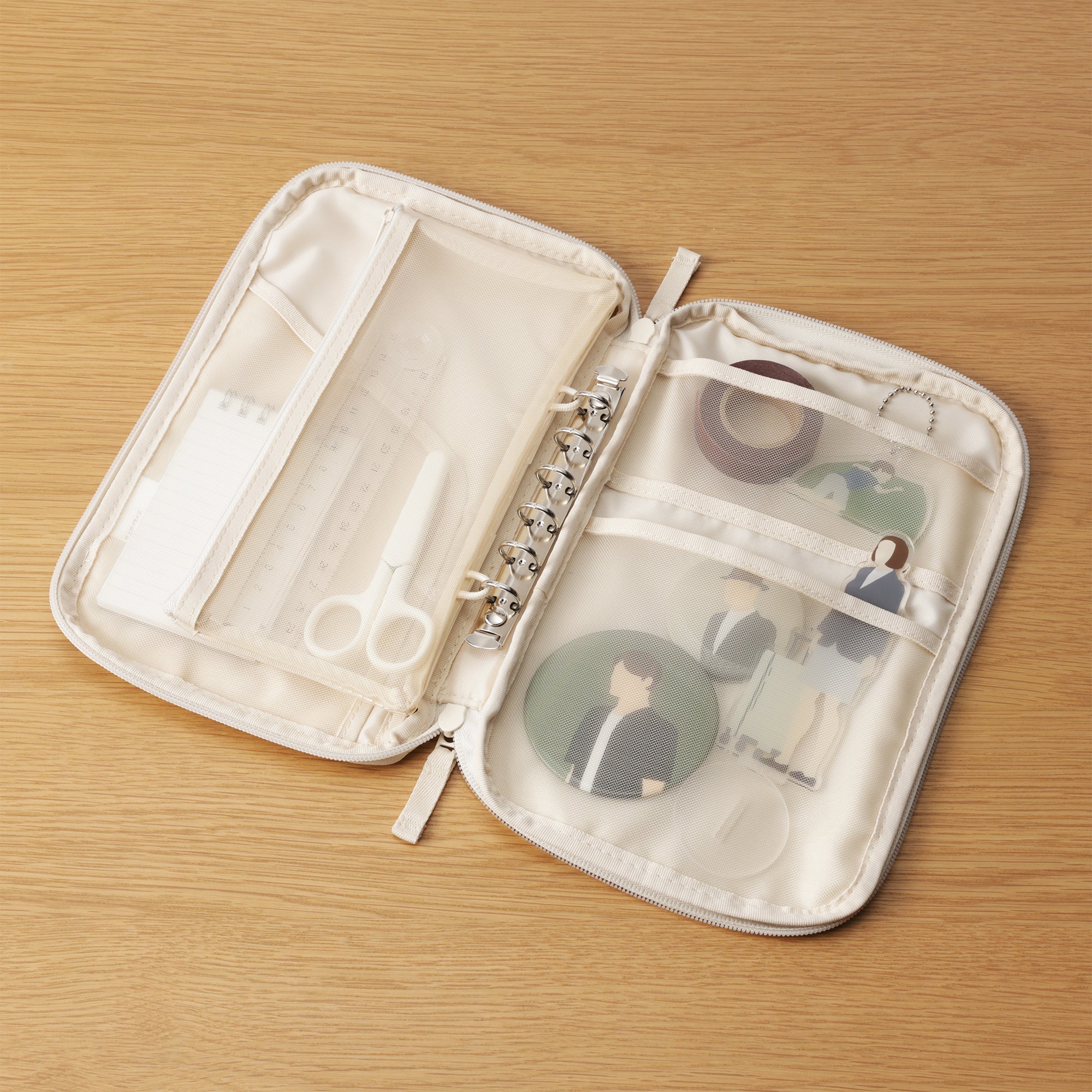 Selectable Pocket Organiser Case - A5 Slim - Black