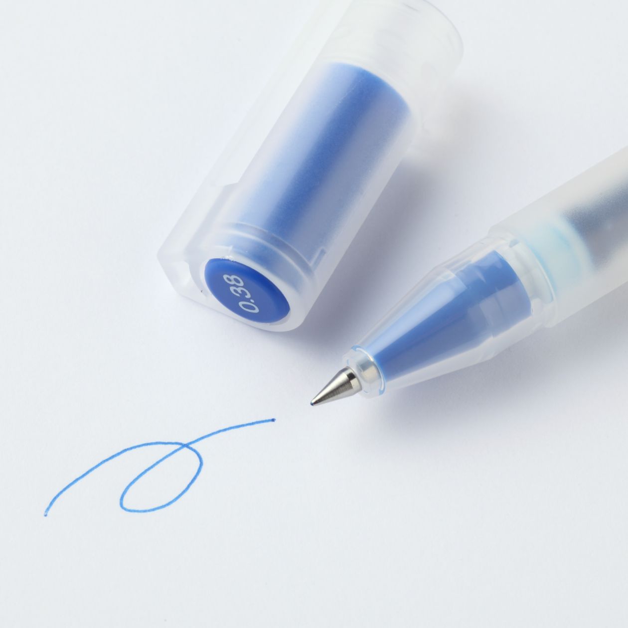 Gel Ink Ballpoint Cap Pen 0.38 mm